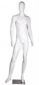 Манекен мужской глянцевый белый (BC-10/BC)