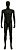 Манекен мужской матовый черный (PM-01/Black)